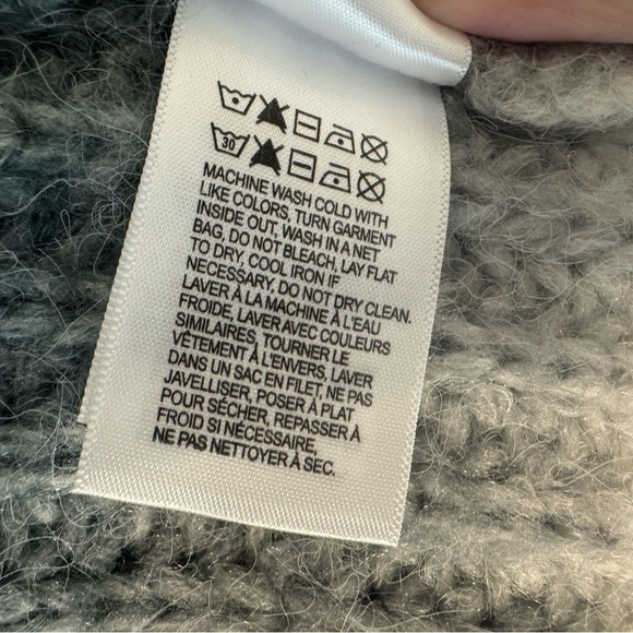 Lucky Brand Ombre Striped Cardigan V Neck Cozy Relaxed Loose Size XXL - Picture 8 of 13